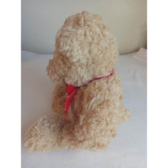Vintage 2010 Valentine's Day Plush Stuffed Animal Bear I Love You Red Ribbon ,11 - Picture 2 of 4